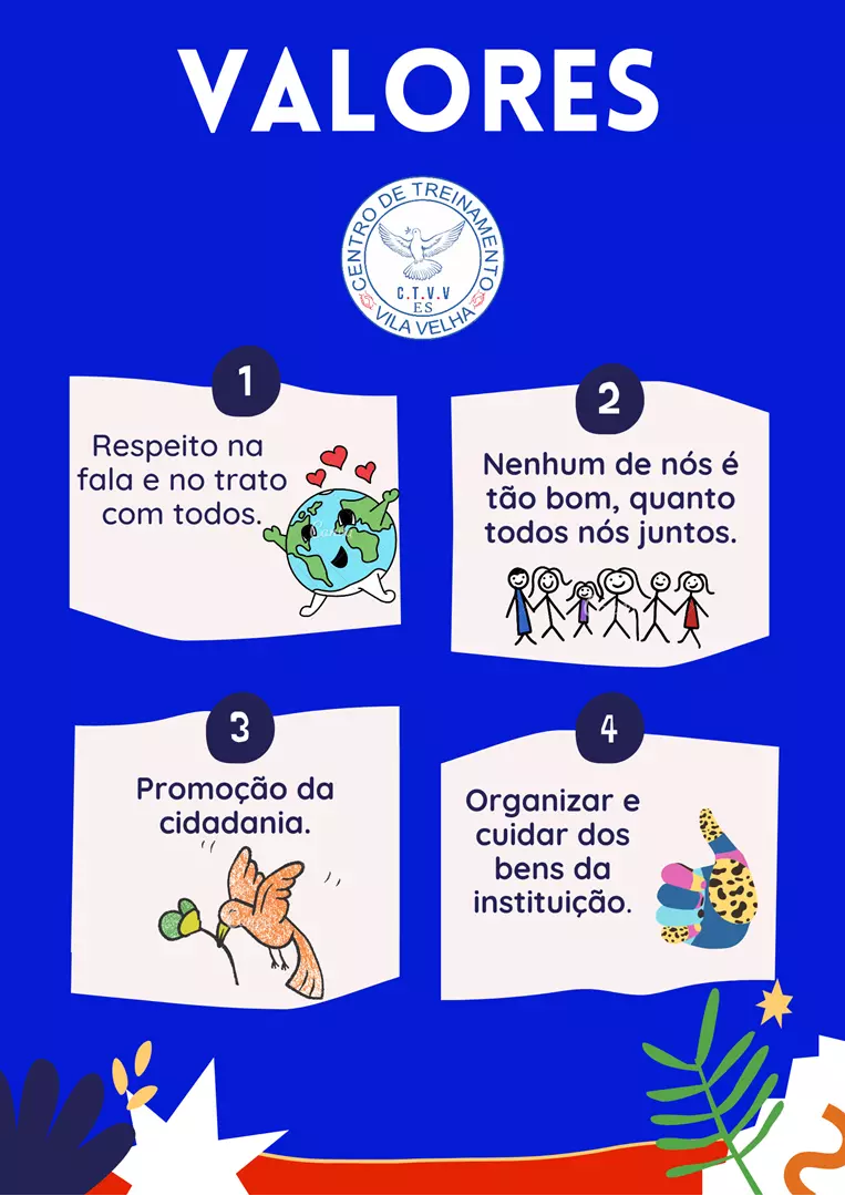 MISSÃO, VISÃO E VALORES